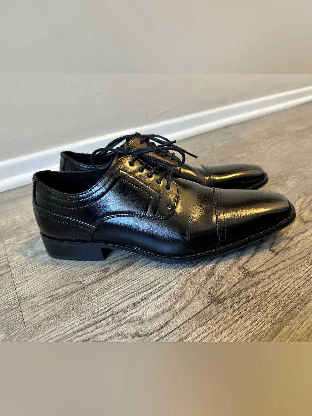 Stacy Adams polished leather